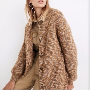 Space-Dyed Winstead Cardigan Sweater, XL